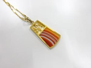 瑪瑙　ネックレス